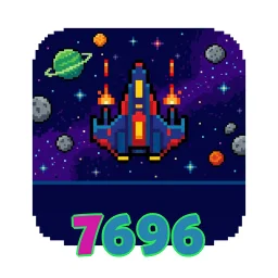 7696